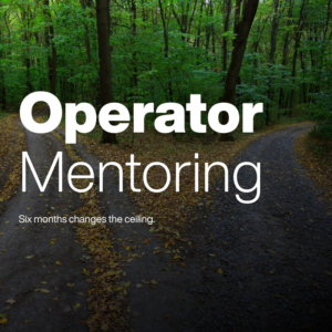 Operator Mentoring